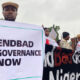 Abuja Protesters Converge At Moshood Abiola Stadium