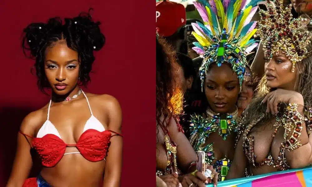 Ayra Starr Spotted With Rihanna At Barbados’ Crop Over Festival