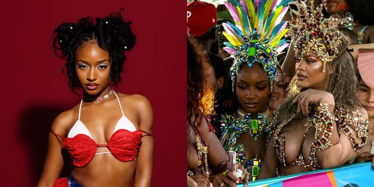 Ayra Starr Spotted With Rihanna At Barbados’ Crop Over Festival