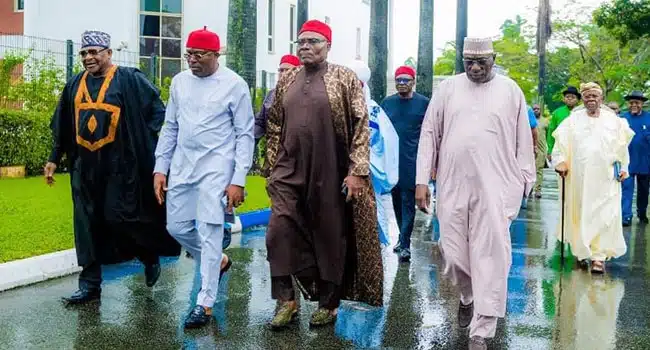 PDP BoT Visits Fubara, Seeks To Resolve Rivers Crisis