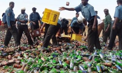 Kano Hisbah Board Seizes Vehicle Transporting 24,000 Bottles Of Alcohol