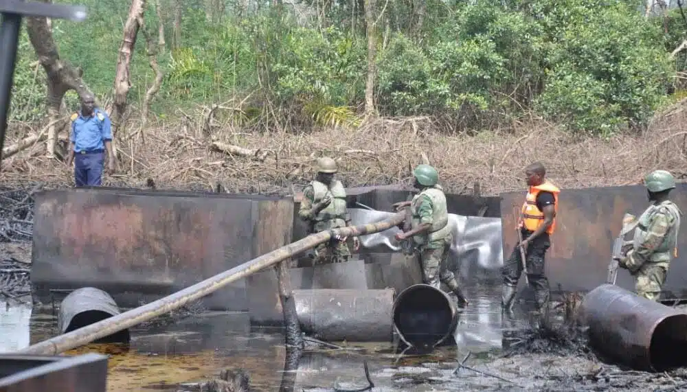 NNPC Seizes Products From 63 Illegal Refineries In One Week