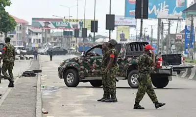 Military Wades In As Violent Demonstrators Take Over AYA-Kubwa Highway