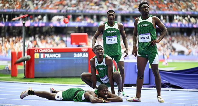 Nigerian 4x400m Relay Team Disqualified From Paris Olympics Final