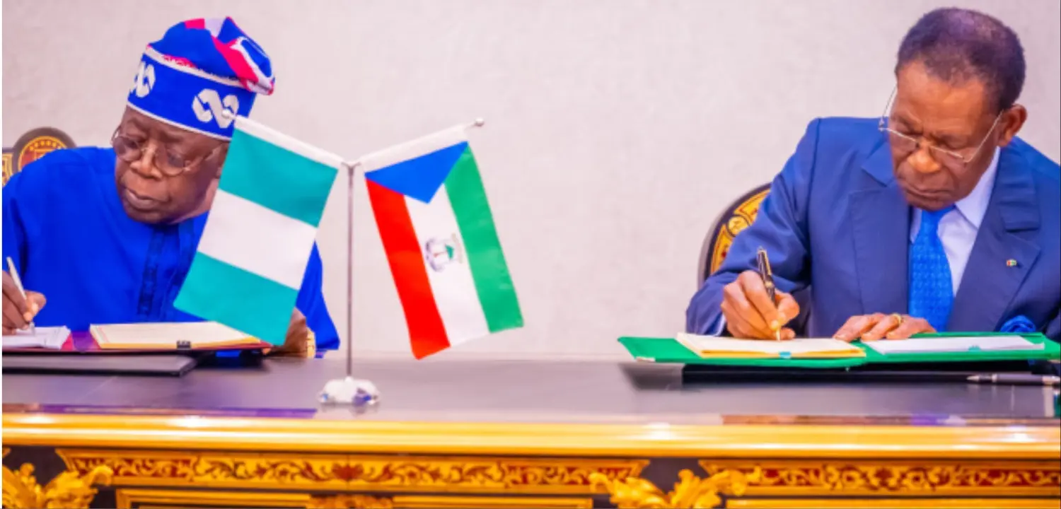 Tinubu, Equatorial Guinea President Seal Gas Pipeline Deal For Gulf Of Guinea