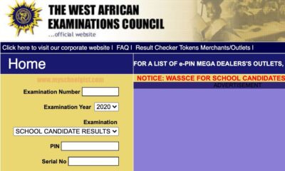 Withheld WASSCE Results: WAEC Sets Monday For Candidates To Start Re-Checking