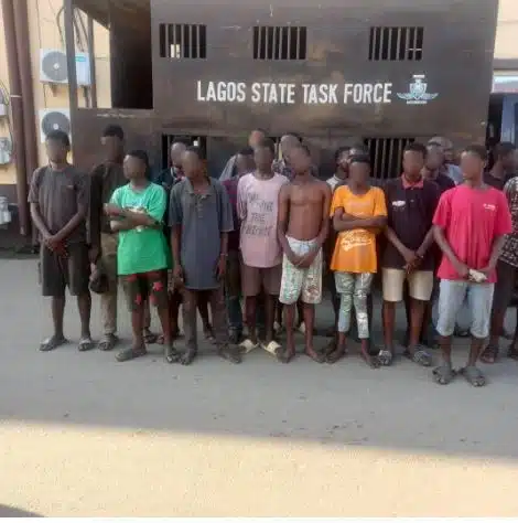 Lagos Taskforce Arrests 88 Suspected Criminals In Oshodi Raids