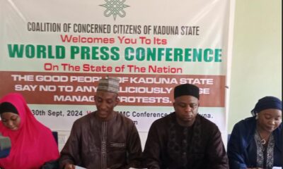 Kaduna Coalition Advocates Peace, Rejects October 1 Protests