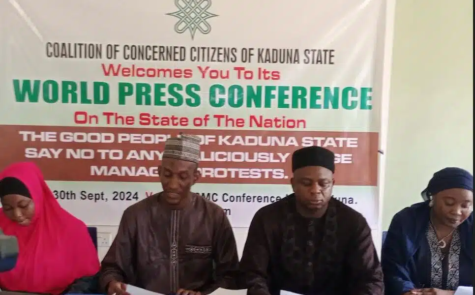 Kaduna Coalition Advocates Peace, Rejects October 1 Protests