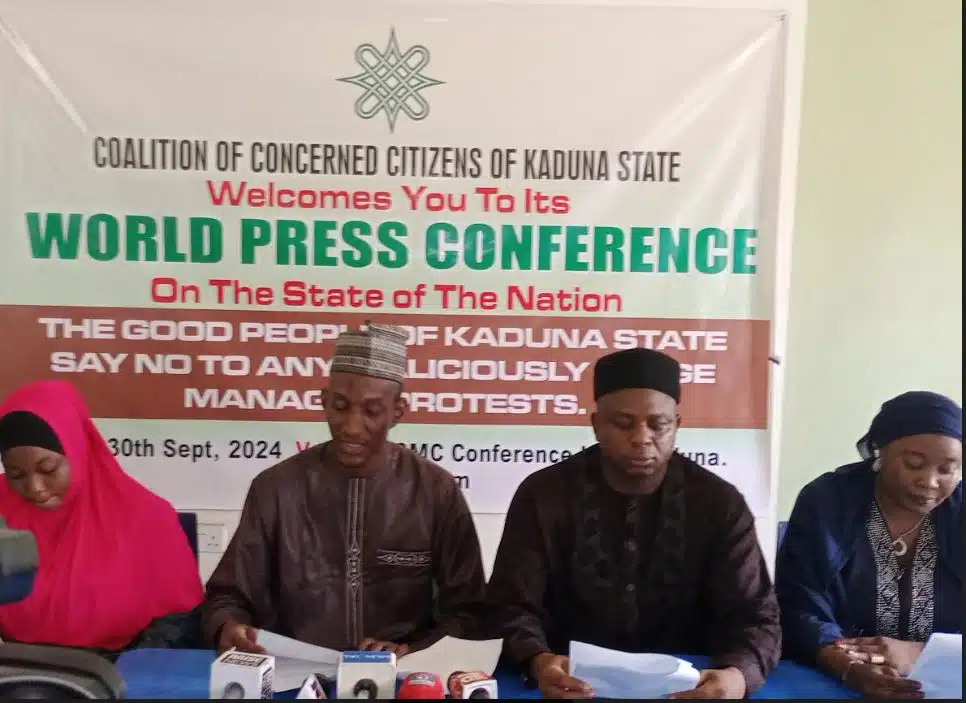 Kaduna Coalition Advocates Peace, Rejects October 1 Protests