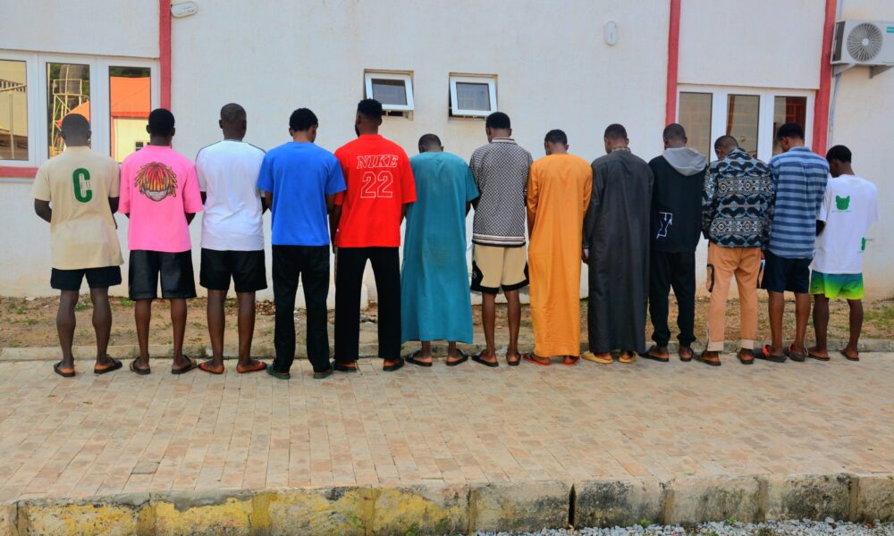 EFCC Arrests 13 Suspected Internet Fraudsters In Sokoto