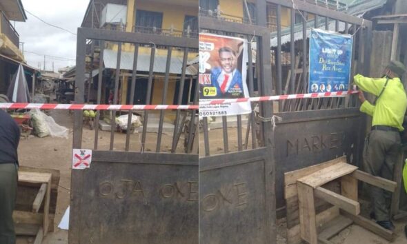 Lagos Seals Idera Market In Oshodi Over Poor Hygiene