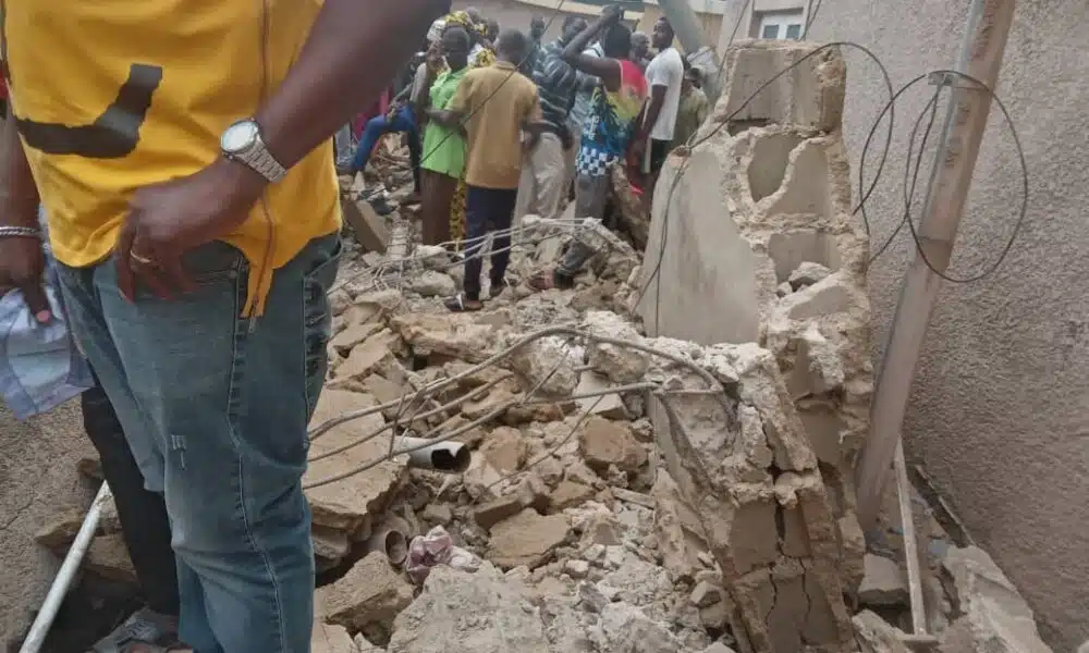 Two Die As Building Collapses In Kano