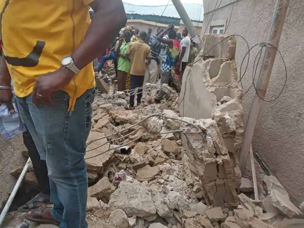 Two Die As Building Collapses In Kano