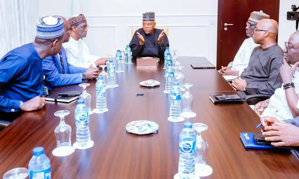 Shettima Meets Petroleum Sector Chiefs Over Petrol Price Hike