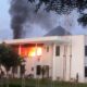 Katsina Govt House Razed By Fire 