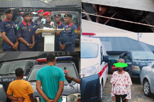 NSCDC Rescues Girl Locked Up By Father, Stepmother In Akwa Ibom