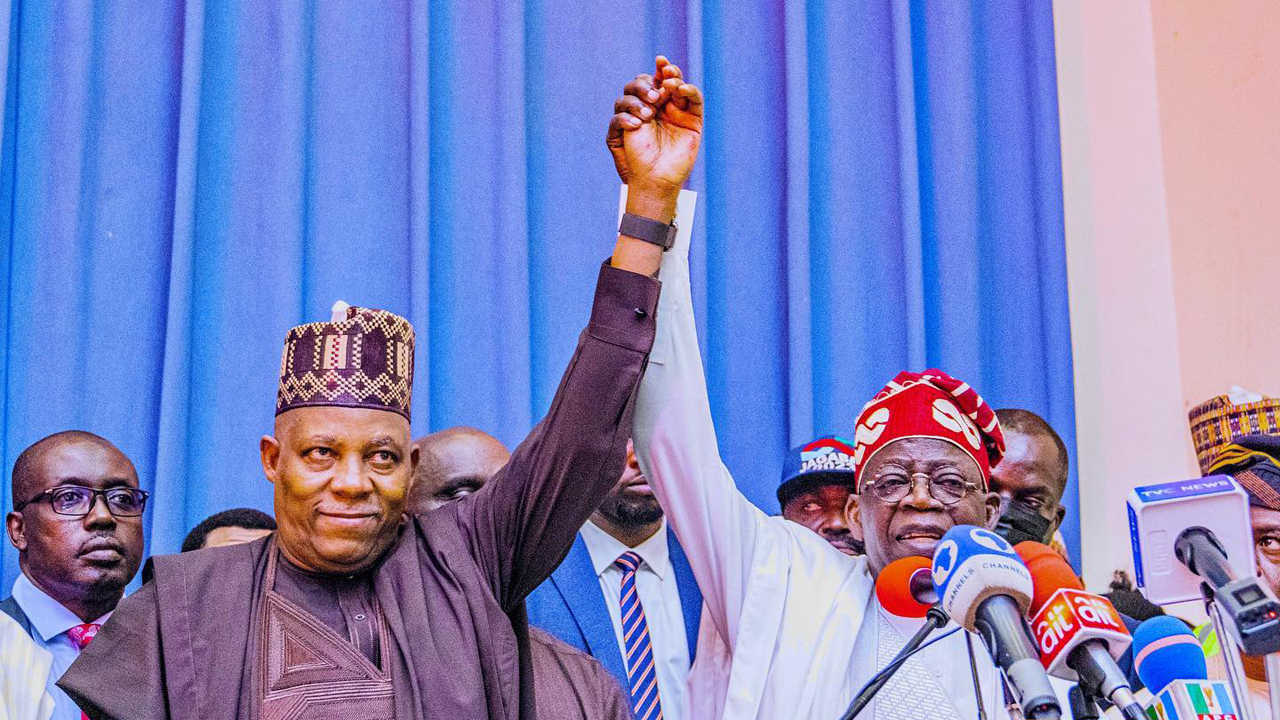 President Tinubu Felicitates With Shettima On 58th Birthday