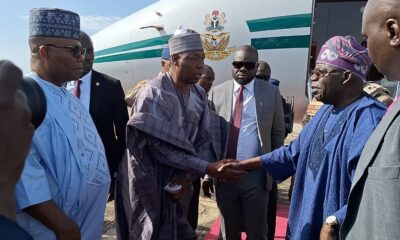 President Tinubu Visits Borno Flood Victims