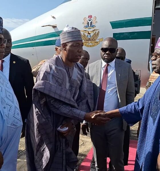 President Tinubu Visits Borno Flood Victims