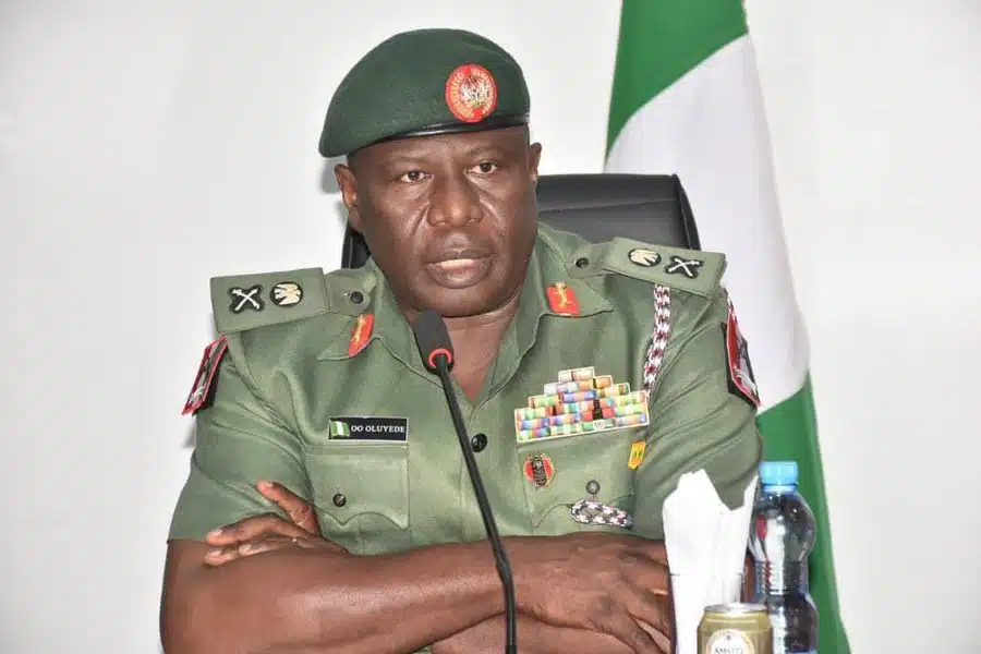 President Tinubu Appoints Acting Chief Of Army Staff