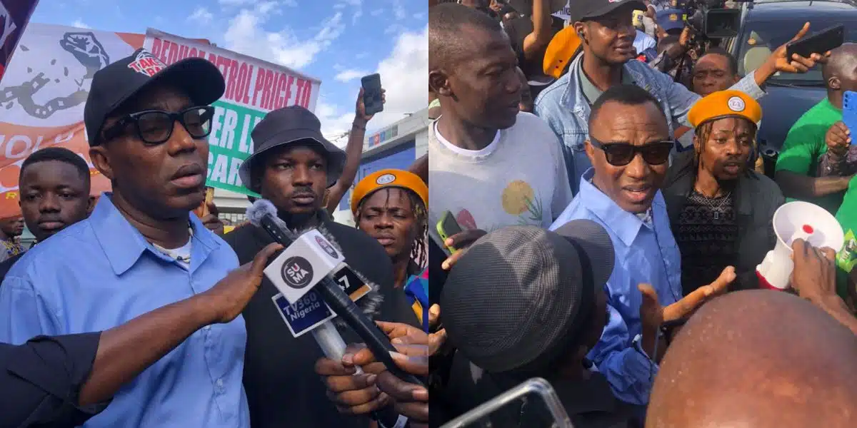 Let Them Resign, We Have Given Them Enough Time,' – Sowore Says As He Joins #October1 Protest In Lagos