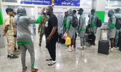 Super Eagles Return To Nigeria After Libyan Airport Controversy