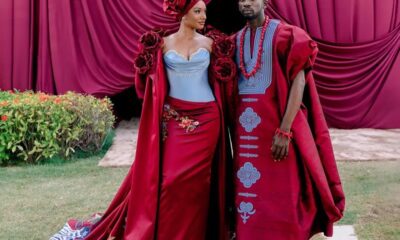 Temi Otedola and Mr Eazi Wedding