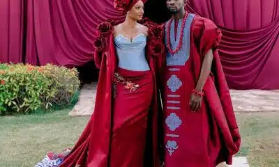Temi Otedola and Mr Eazi Wedding